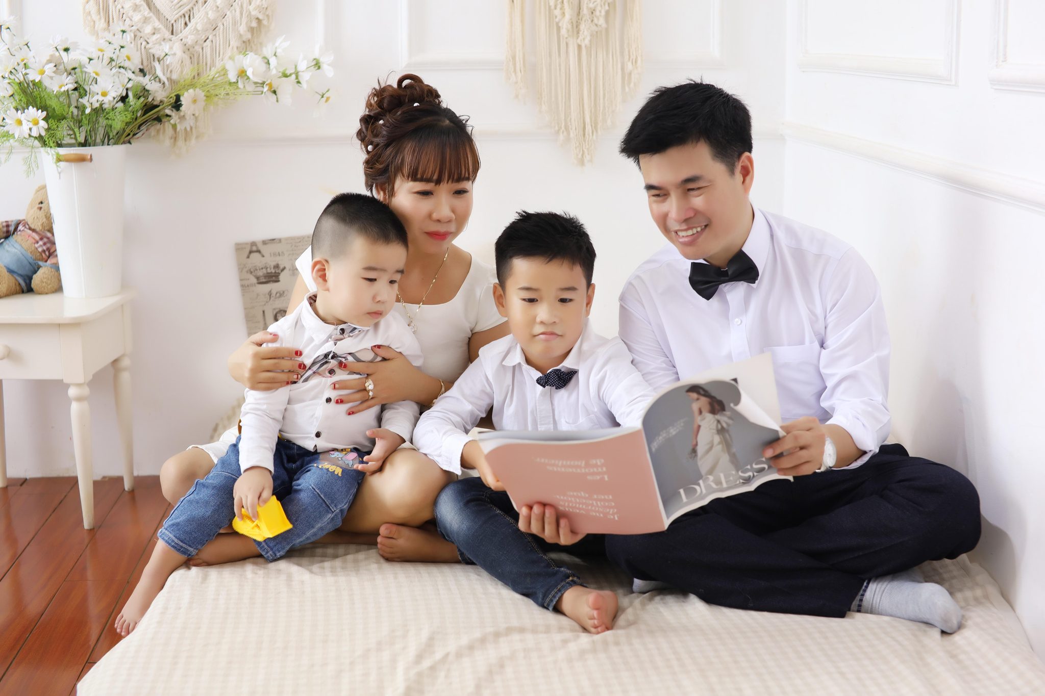 Calm nursery room